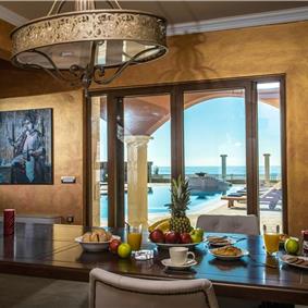 8 bedroom luxury villa with pool near Koutsounari, sleeps 16